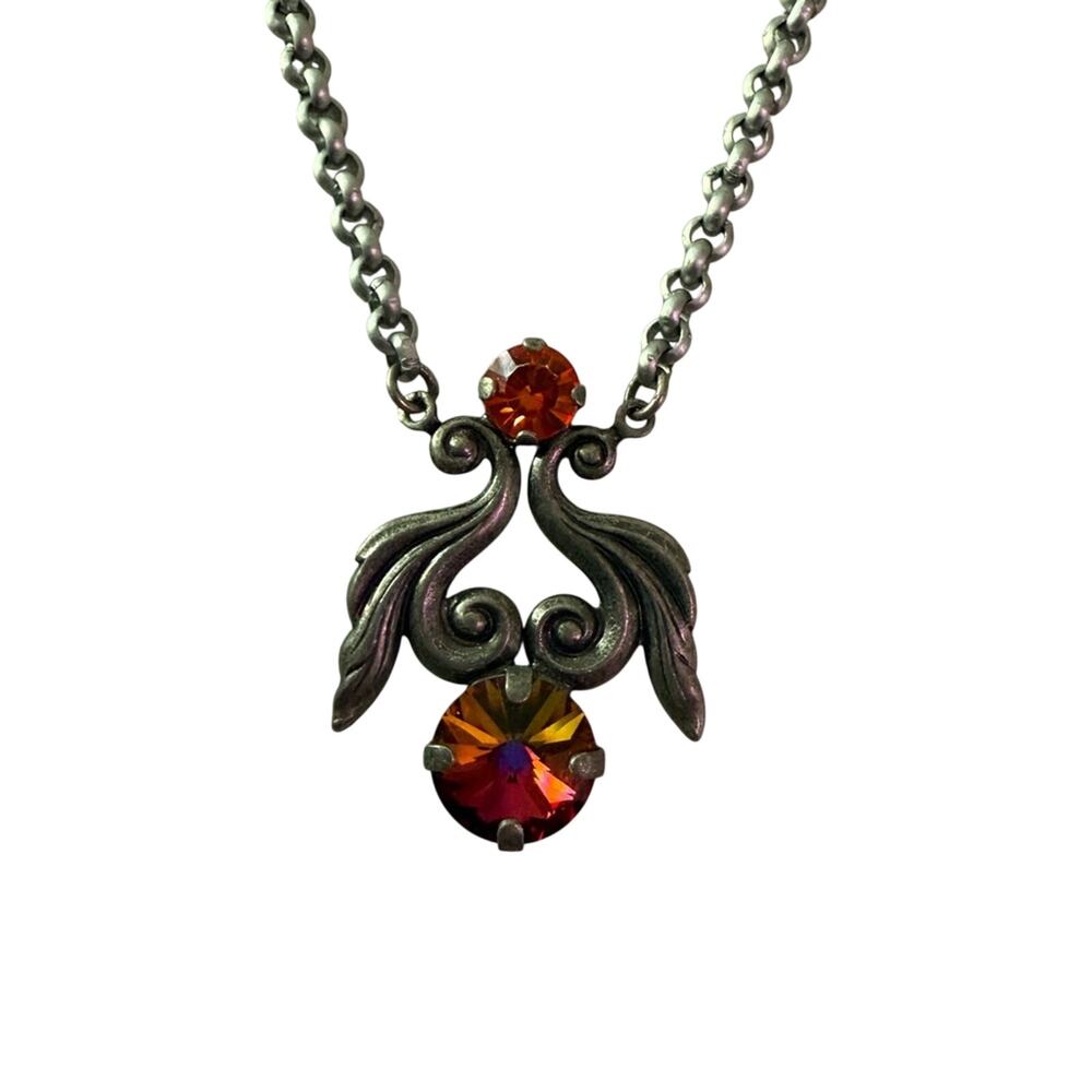 Sabika Crystal Pendant Necklace Summer 2013